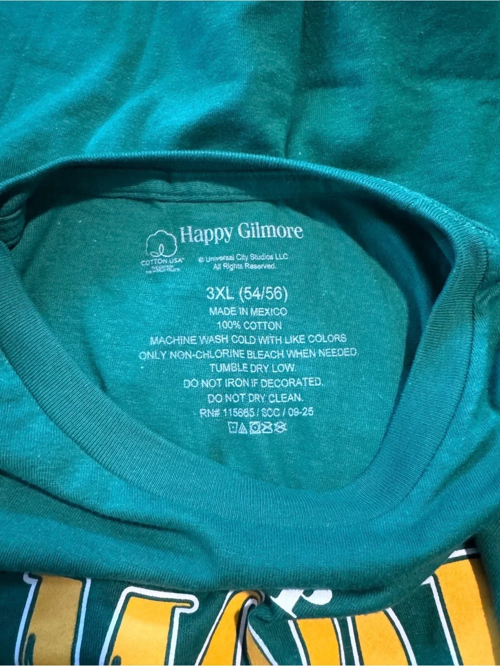 Happy Gilmore just tap in graphic t-shirt 3x